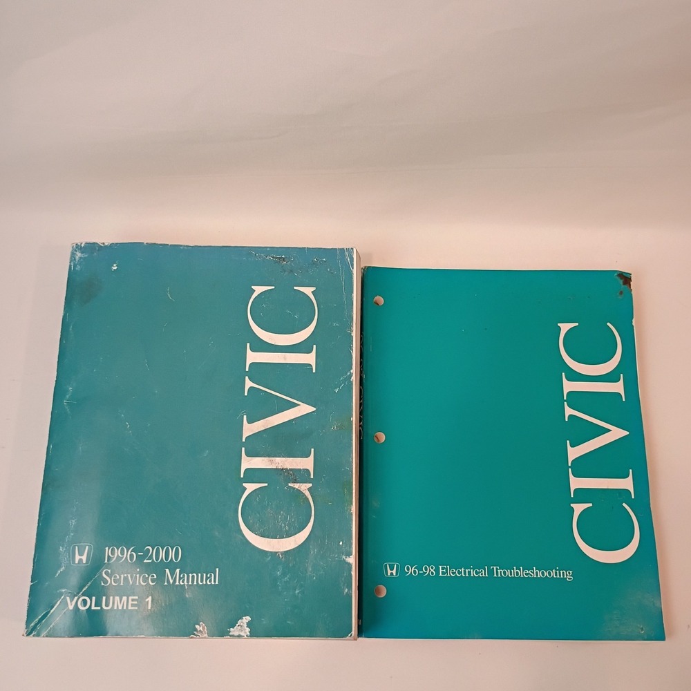 1996-2000 Honda Civic Service Repair Manual Vol 1 + 96-98 Electrical Troubleshoo